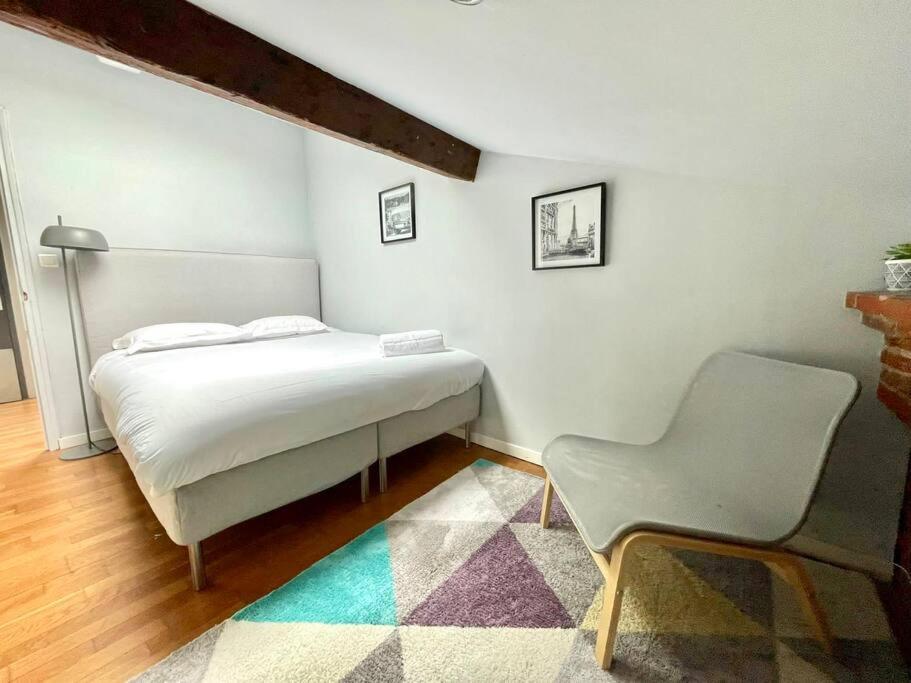 Le Charmeur - Appartement Climatise Avec 2 Chambres - Hypercentre Toulouse Eksteriør bilde